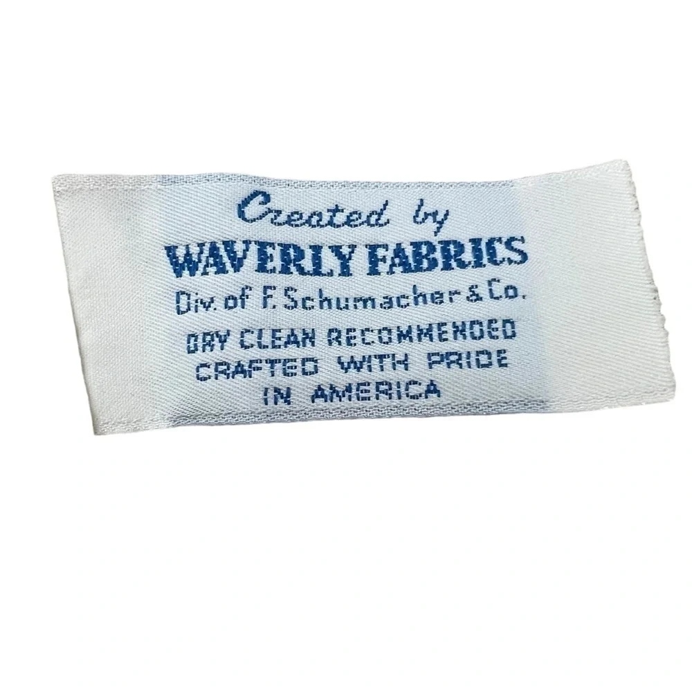 2 Waverly Rose Standard Pillow Shams Floral Gingham Norfolk Sonata Cottagecore